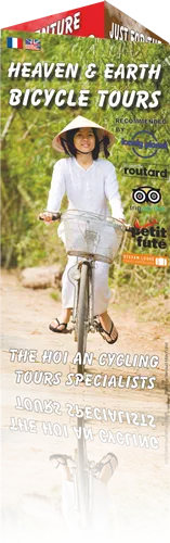 Randonnée dans la campagne vietnamienne à vélo