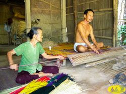 Vietnamese handycraft in countryside of Hoi An