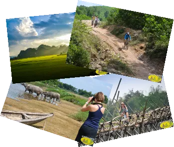 Randonée en VTT de la demi-journée à Hoi An